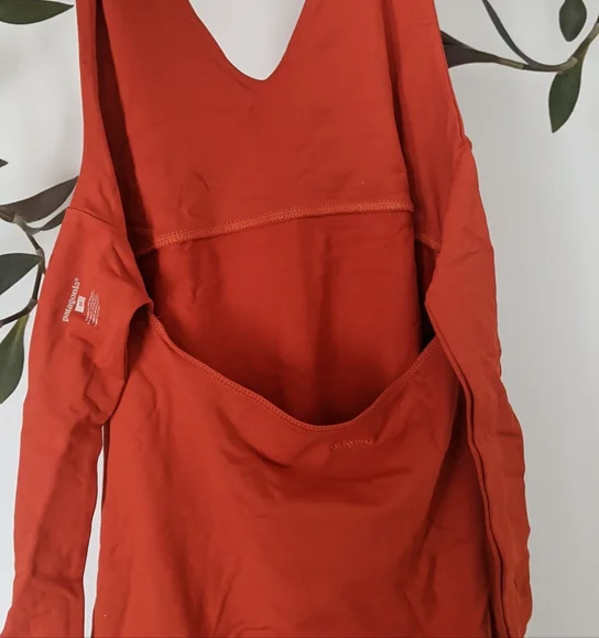 Patagonia Halter Dress M Back Tie - Picture 2 of 7